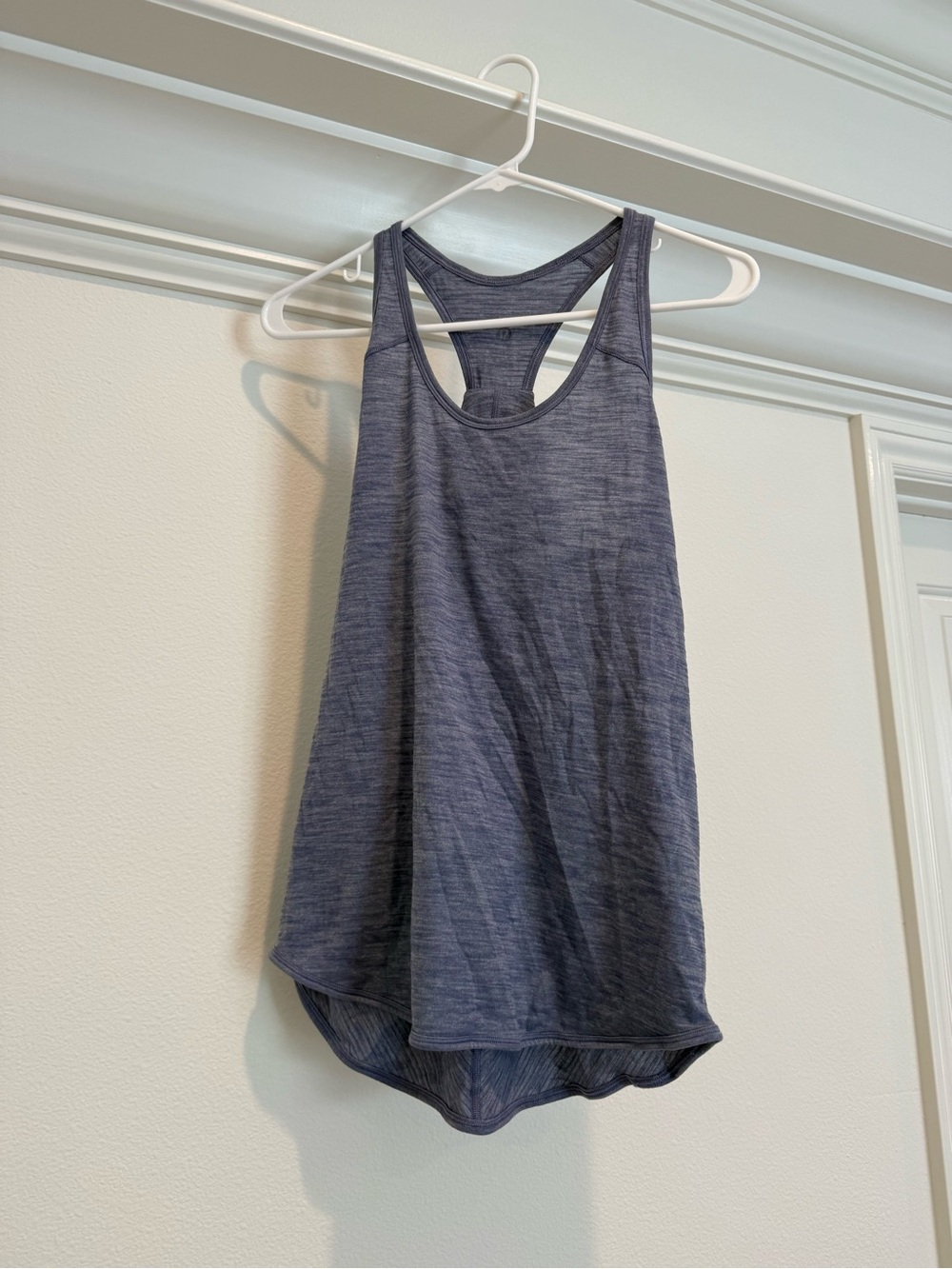 lululemon athletica Heathered Slate Racerback Tank